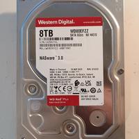 Western Digital WD Red Hard Disk NAS WD80EFZZ 8TB