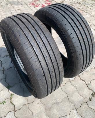 2Gomme Estive 205/55/17 Pari a Nuovo