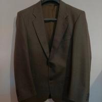 Giacca blazer uomo Vintage 52 Pura Lana Vergine 