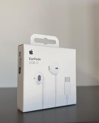 Apple Cuffie EarPods Originali 1M Type‑C 