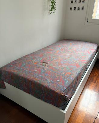 Letto singolo con contenitore