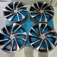 Cerchi in lega da 18 pollici per fiat tipo