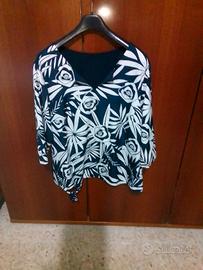 casacca fiorata donna 