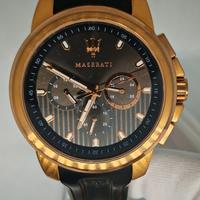 MASERATI – Cronografo al quarzo, 5 ATM, scatola