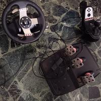 volante g25+cambio+pedaliera
