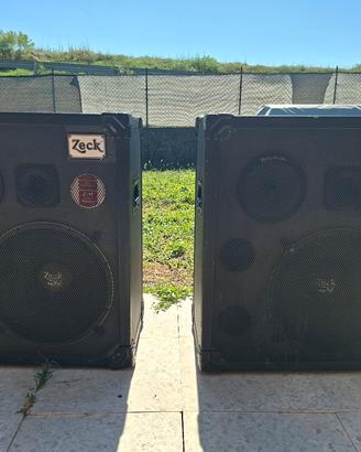 casse zeck pa 15/3 400 watt rms by electro voice