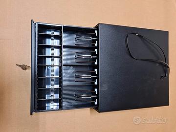 Cassetto Portamonete e Banconote in Metallo