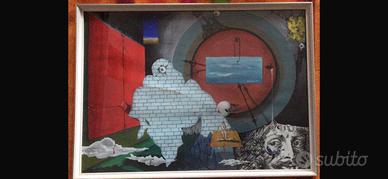 Quadro Arte moderna 1971 Fabrizio Passarella