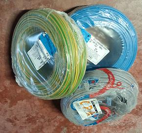 3 MATASSE (300 mt) FILO CAVO CORDINA FS17 6mmq 450