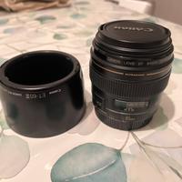 Ottica Canon EF 85MM F1.8 USM + Paraluce ET-65 III