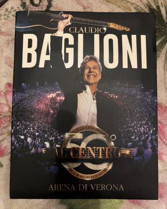 Doppio dvd Baglioni 50 al centro Arena di Verona