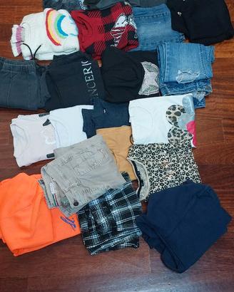 Abbigliamento invernale bambina 8-10 anni