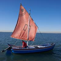 Topo chioggiotto a vela - Barca a vela posto barca