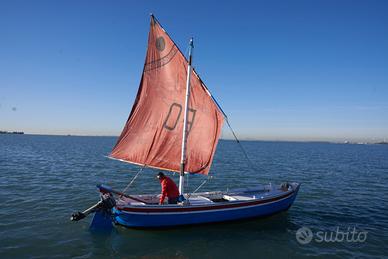 Topo chioggiotto a vela - Barca a vela posto barca