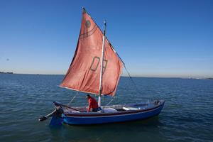 Topo chioggiotto a vela - Barca a vela posto barca