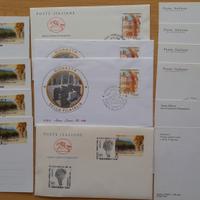 Lotto filatelia cartoline buste 