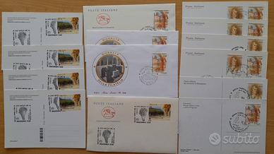 Lotto filatelia cartoline buste 
