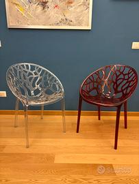 Sedia impilabile Stapelstuhl CRYSTAL