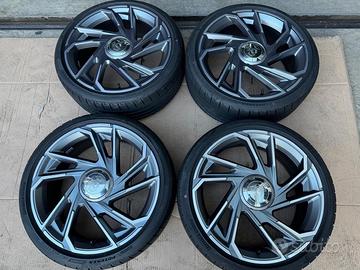 Ruote complete da 18 pollici, Fiat 500e abarth