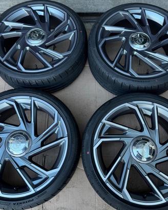 Ruote complete da 18 pollici, Fiat 500e abarth