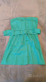Vestito estivo/da spiaggia verde acqua