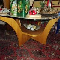 Tavolo artigianale con vetro NUOVO