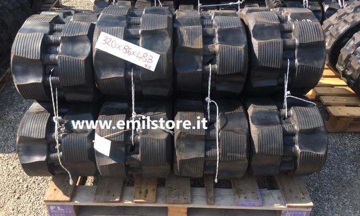 Cingoli in gomma 320x86x48
