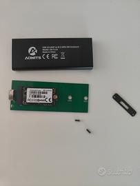 Hard Disk Portatile M.2 Case 256gb USB