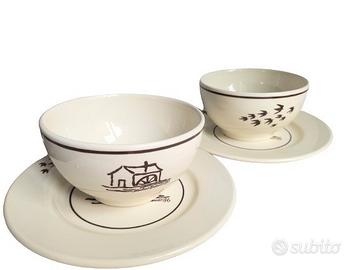 tazze e piattini mulino bianco 