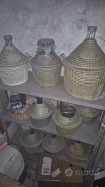 Damigiane diverse dimensioni