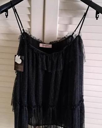 Canotta in pizzo "Twinset"