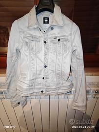 giubbotto beige G-star RAW effetto vintage