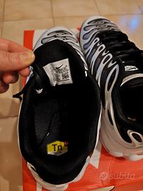 Nike Air Max TN Plus Drift bianche e nere tg.45