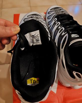 Nike Air Max TN Plus Drift bianche e nere tg.45