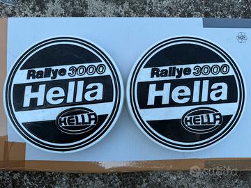 Coppia copri fari Hella Rallye 3000 originali