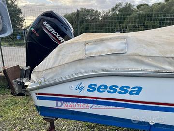 Sessa Marine Con Mercury 40cv Pro (motore Del