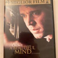 DVD A beautiful mind, nuovo, con Russell Crowe