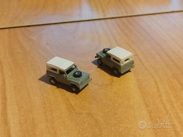 coppia di land rover scala N 1/160