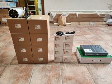 KIT VIDEOSORVEGLIANZA CON 8 TELECAMERE NUOVO