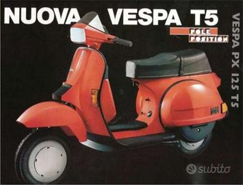 ricambi vespa T5 PX