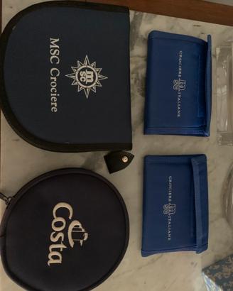 Lotto gadget MSC-COSTA CROCIERE