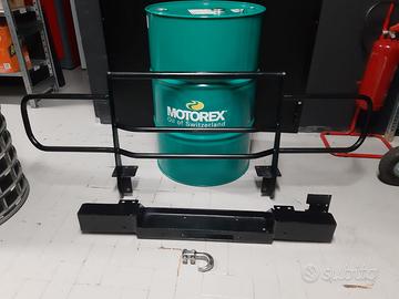 Bull bar paraurti  verricello land rover defender