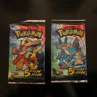 Pokemon Flix Pix Pacchetti Sealed 2x 2005