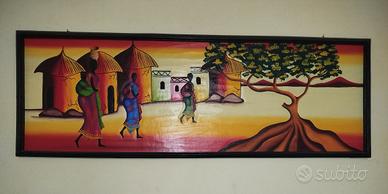 QUADRI ARREDO VINTAGE STILE ETNICO