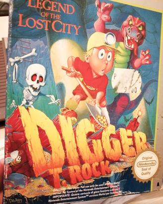 Digger T-Rock Nes Nintendo MB Italia