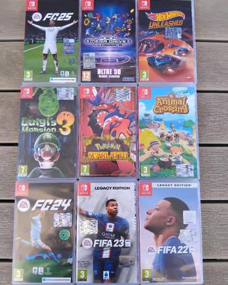Giochi Nintendo Switch e Nintendo Switch 2 