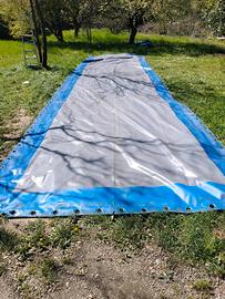 Telone 12x2,90  gommato in PVC ochiellato 