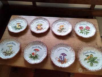 collezione anni '60 piatti ceramica di Bassano