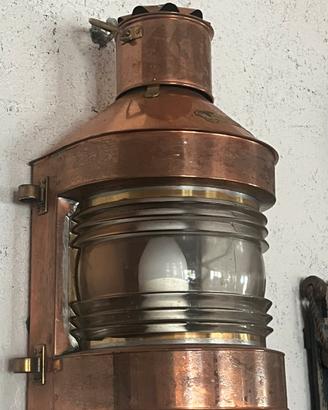 Faro ottone lampada