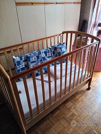 Lettino bimbi MIBB in legno chiaro